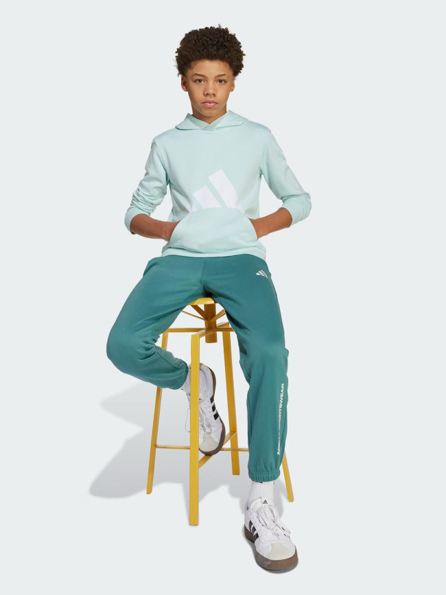 Pantalon jogging b fl vert enfant - Adidas