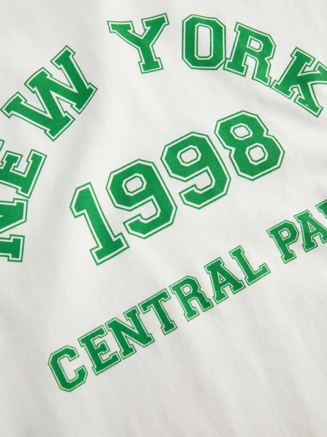 T-shirt jxmerle new york beige femme - JJXX