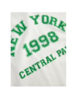 T-shirt jxmerle new york beige femme - JJXX