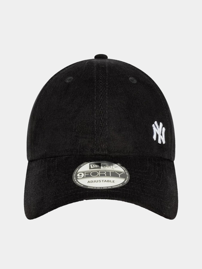 Casquette 9forty cord ny yankees flawless noir adulte - New Era