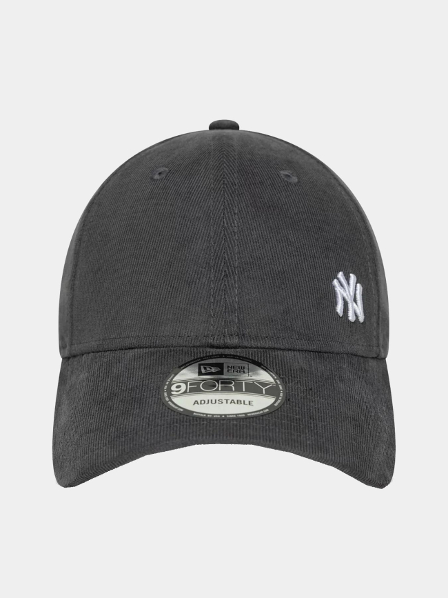 Casquette 9forty cord ny yankees flawless gris adulte - New Era