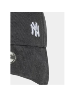 Casquette 9forty cord ny yankees flawless gris adulte - New Era