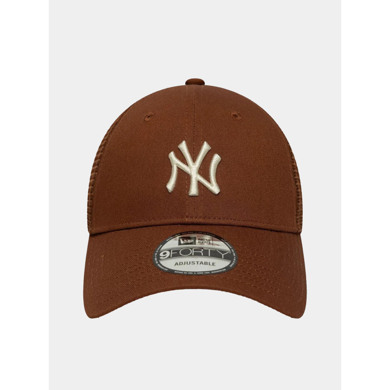 Casquette 9forty trucker ny yankees homefield marron adulte - New Era