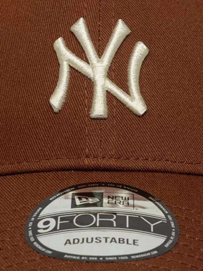 Casquette 9forty trucker ny yankees homefield marron adulte - New Era