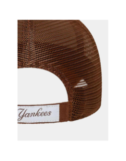 Casquette 9forty trucker ny yankees homefield marron adulte - New Era