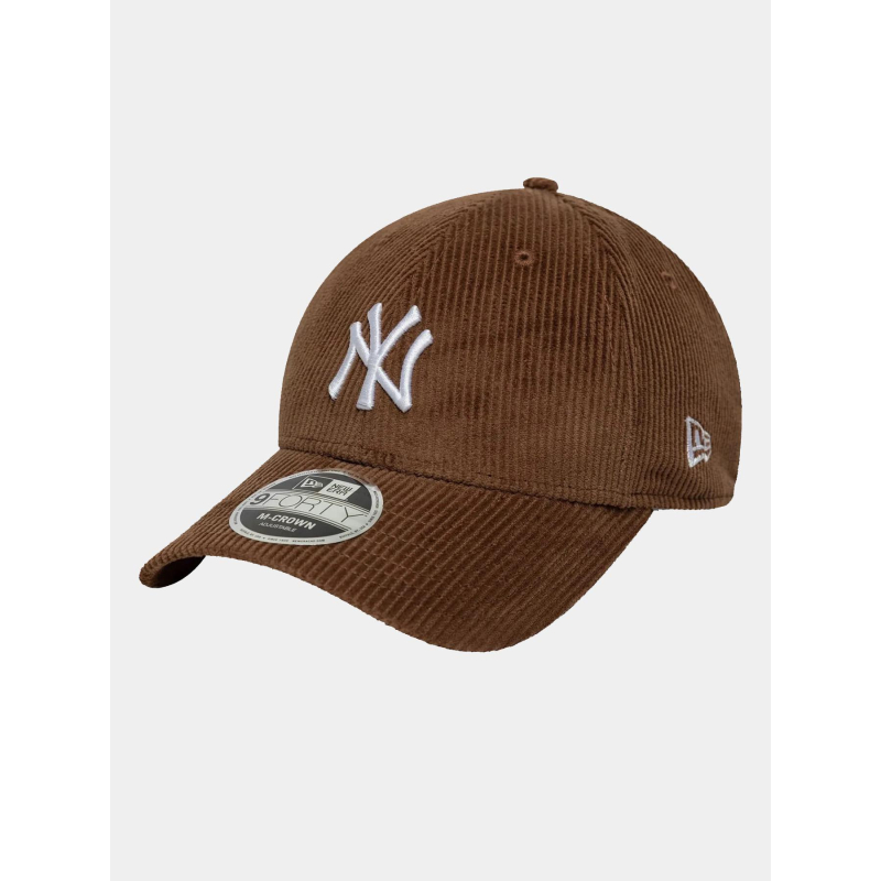 Casquette 9forty m-crown ny yankees marron adulte - New Era
