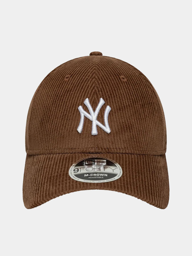 Casquette 9forty m-crown ny yankees marron adulte - New Era