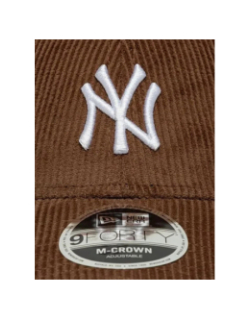 Casquette 9forty m-crown ny yankees marron adulte - New Era