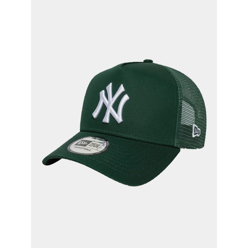 Casquette 9forty a-frame trucker ny yankees league essential vert adulte - New Era