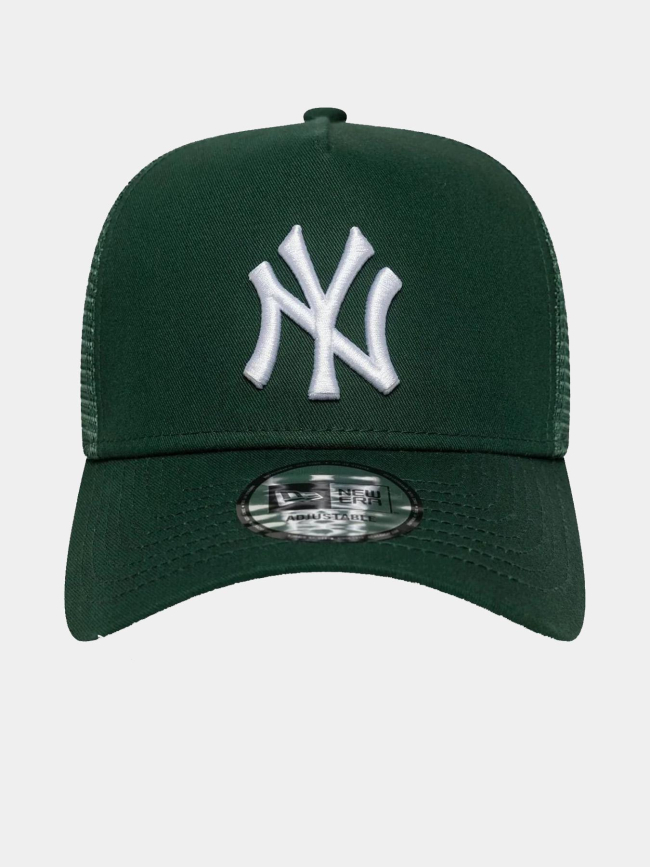 Casquette 9forty a-frame trucker ny yankees league essential vert adulte - New Era