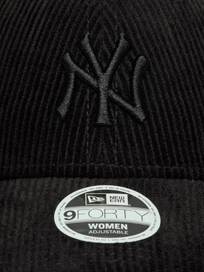 Casquette 9forty cord ny yankees noir femme - New Era