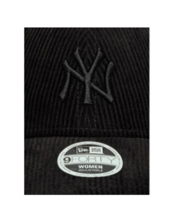 Casquette 9forty cord ny yankees noir femme - New Era