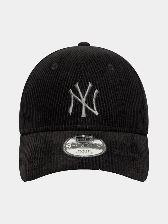 Casquette 9forty cord ny yankees noir enfant - New Era
