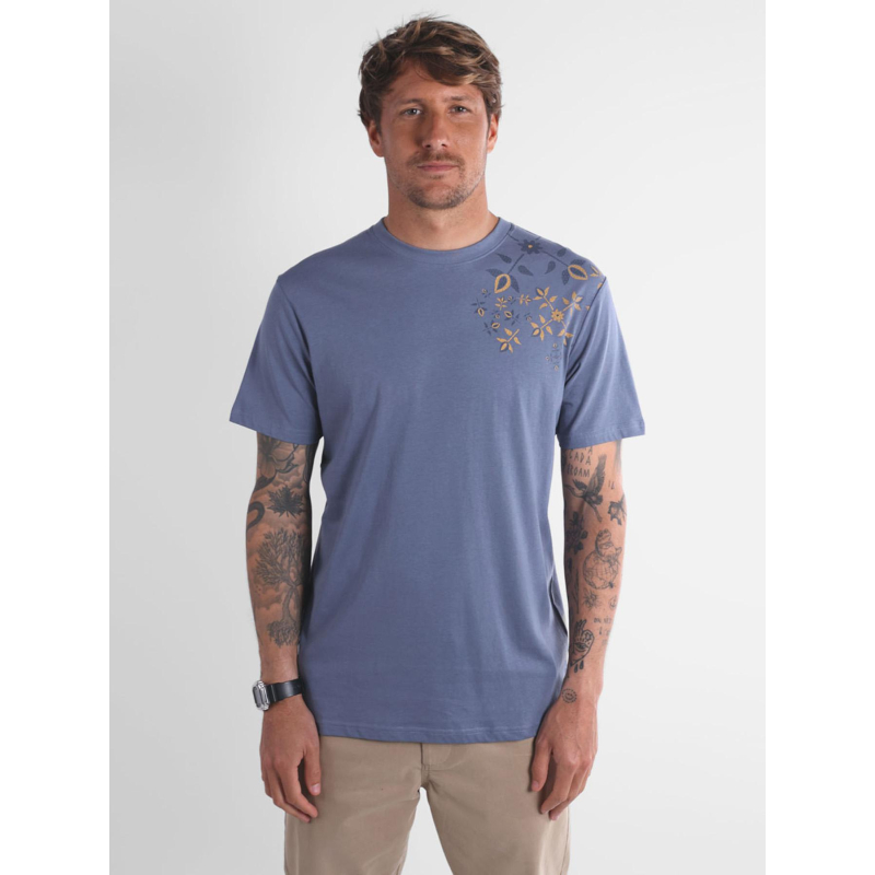 T-shirt à manches courtes tasta bleu homme - Oxbow