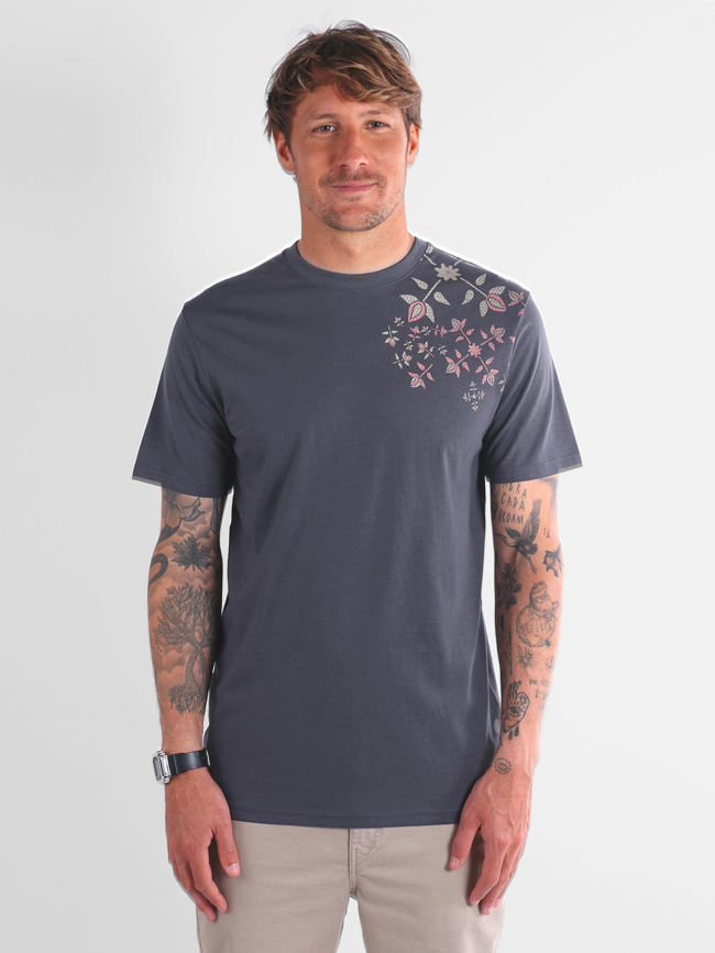T-shirt à manches courtes tasta anthracite homme - Oxbow