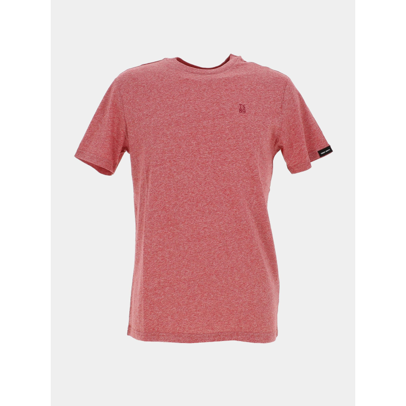 T-shirt à manches courtes t-narvik rouge homme - Teddy Smith