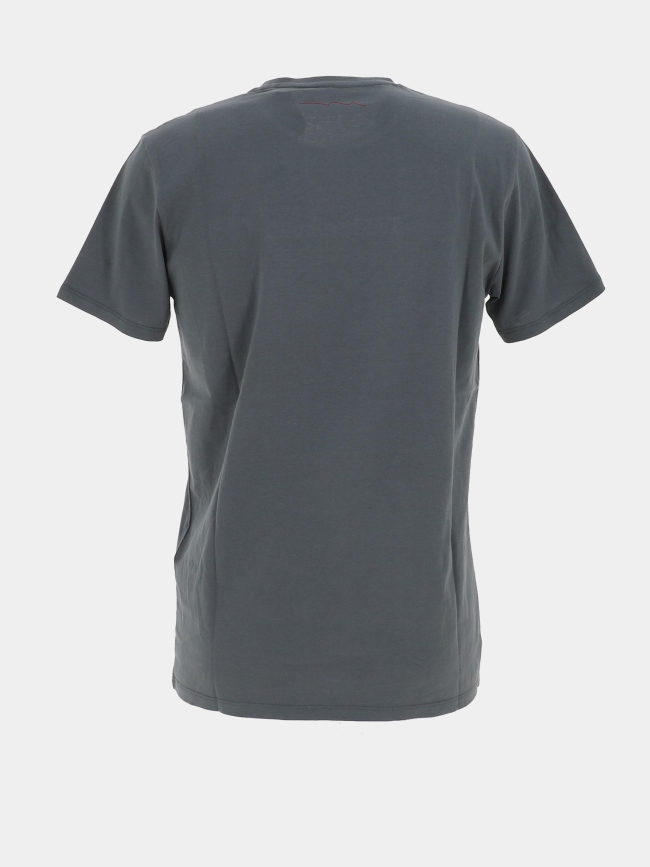 T-shirt à manches courtes t-jim anthracite homme - Teddy Smith