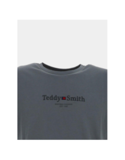 T-shirt à manches courtes t-jim anthracite homme - Teddy Smith