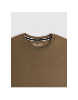 Sweat à col rond nark marron homme - Teddy Smith