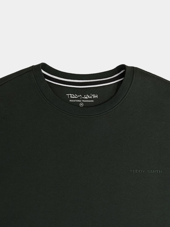 Sweat à col rond s-nark noir homme - Teddy Smith