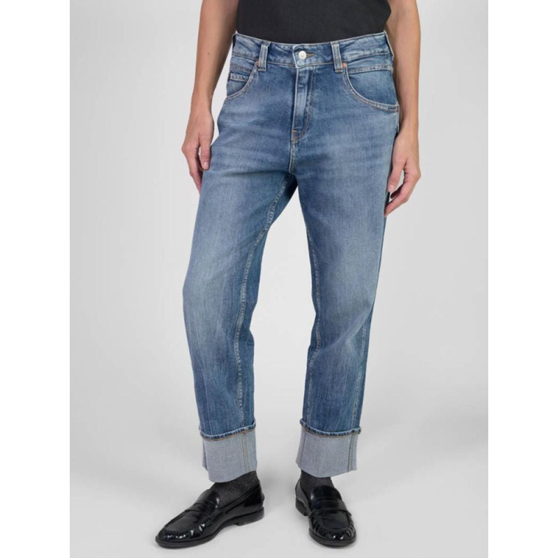 Jean 400/60 girlfriend jama bleu femme - Le Temps Des Cerises
