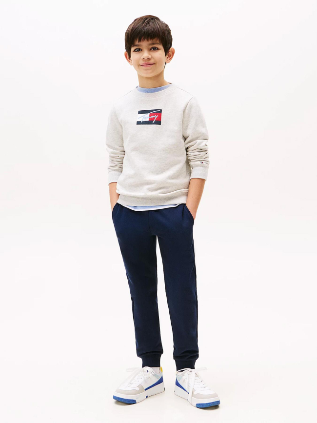 Jogging coupe standard à chevilles resserrées bleu garçon - Tommy Hilfiger