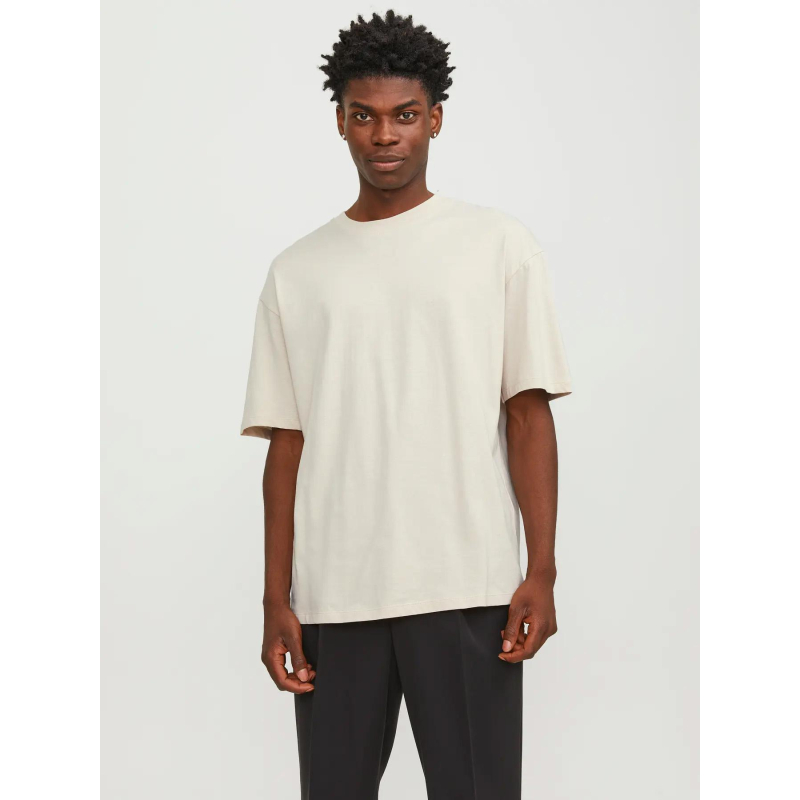 T-shirt bradley beige homme - Jack & Jones
