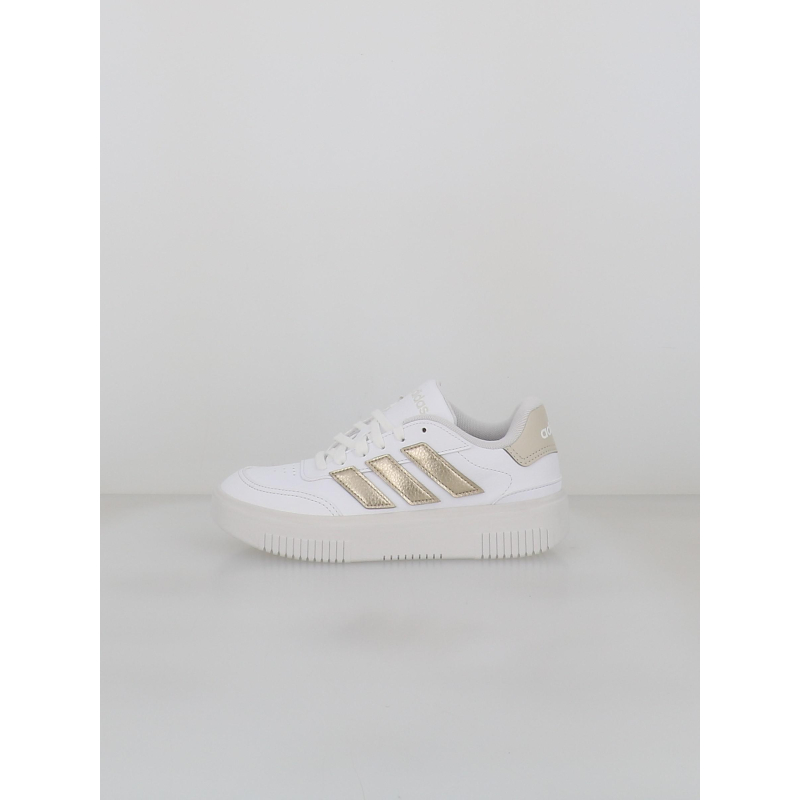 Baskets courtblock bold blanc femme - Adidas