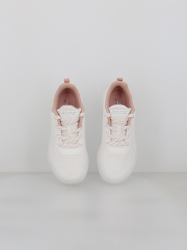 Baskets bobs sport squad air sweet encounter blanc femme - Skechers