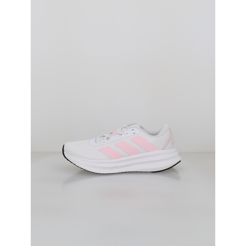 Chaussures de running galaxy 7 blanc et rose femme - Adidas
