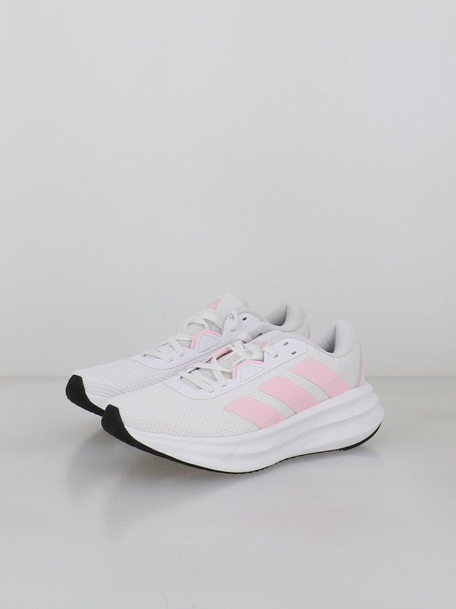 Chaussures de running galaxy 7 blanc et rose femme - Adidas