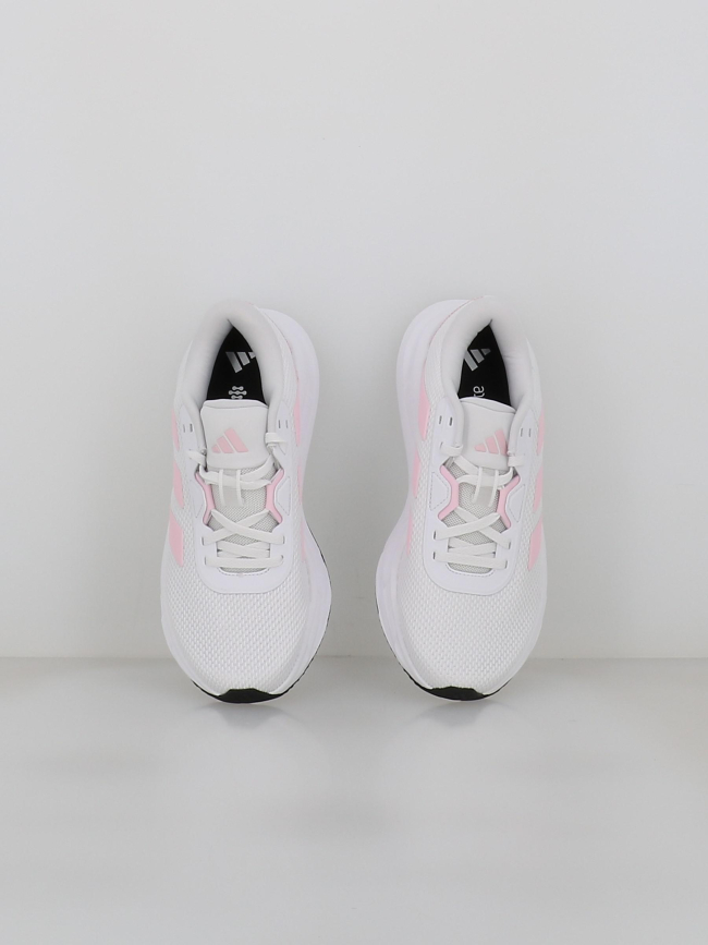 Chaussures de running galaxy 7 blanc et rose femme - Adidas
