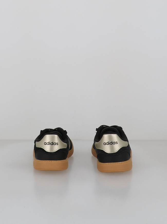 Baskets breaknet sleek noir et doré femme - Adidas