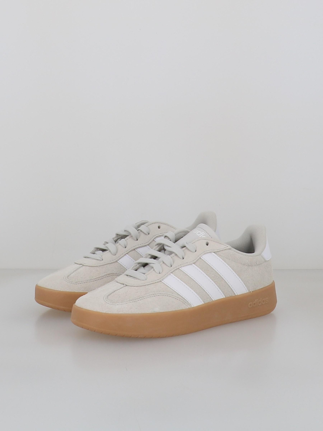 Baskets bareda beige et blanc homme - Adidas