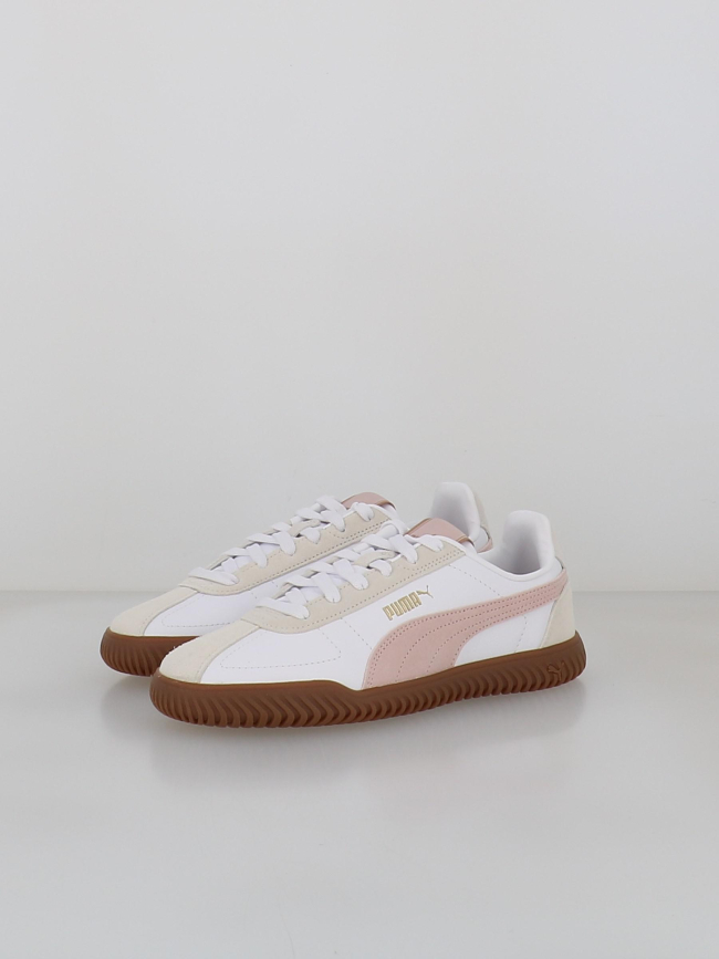 Baskets club kayzer blanc et rose femme - Puma