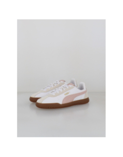 Baskets club kayzer blanc et rose femme - Puma