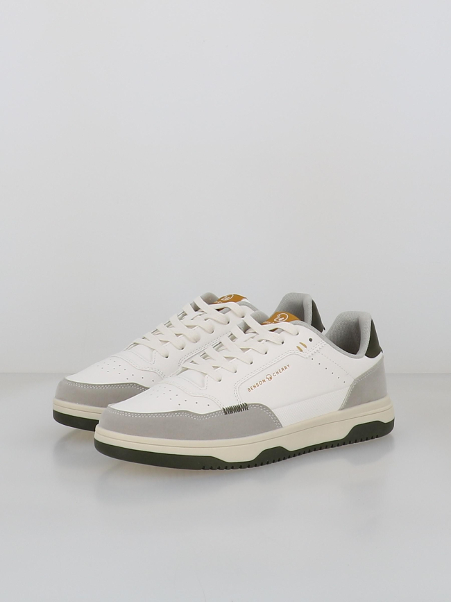 Baskets drack blanc homme - Benson & Cherry