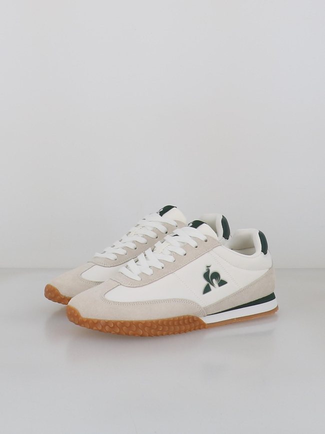 Baskets veloce I blanc et vert homme - Le Coq Sportif