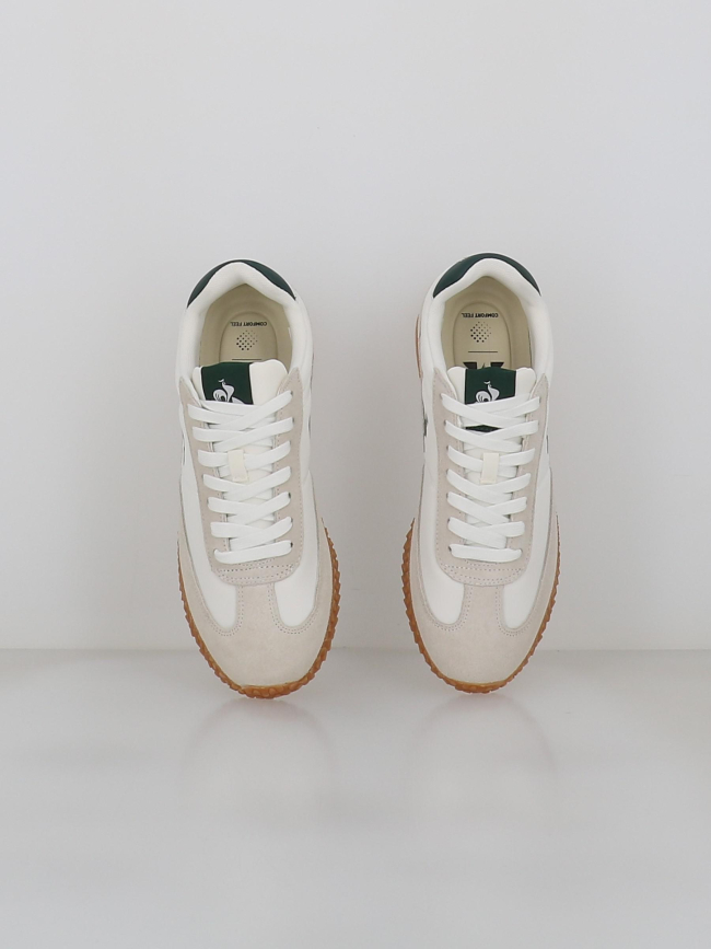 Baskets veloce I blanc et vert homme - Le Coq Sportif