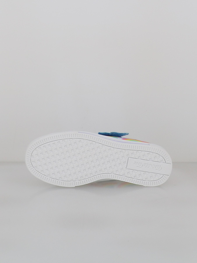 Baskets lumineuses twinkle toes rainbow multicolore fille - Skechers
