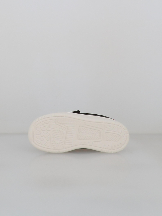 Basket rapid court noir et rouge bébé - Adidas