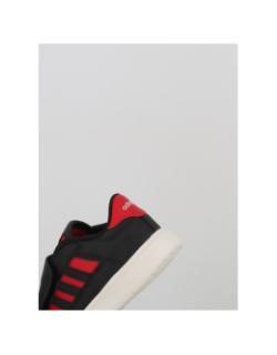 Basket rapid court noir et rouge bébé - Adidas
