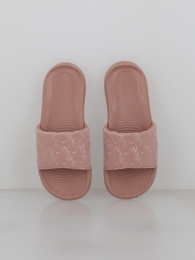Claquettes victori one slide print rose femme - Nike
