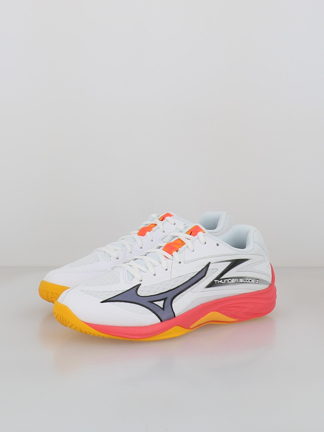 Chaussures de volleyball thunder blade z blanc - Mizuno
