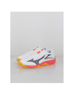 Chaussures de volleyball thunder blade z blanc - Mizuno