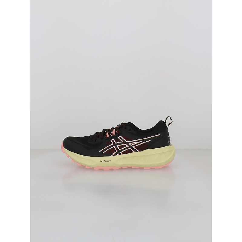 Chaussures de trail gel sonoma 8 noir jaune femme - Asics