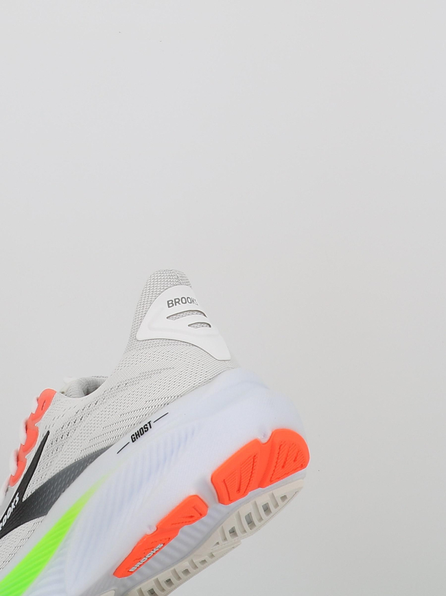 Chaussures de running ghost 17 blanc homme - Brooks