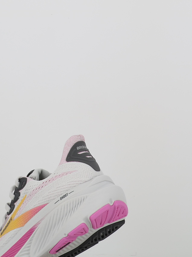 Chaussures de running ghost 17 gris rose femme - Brooks