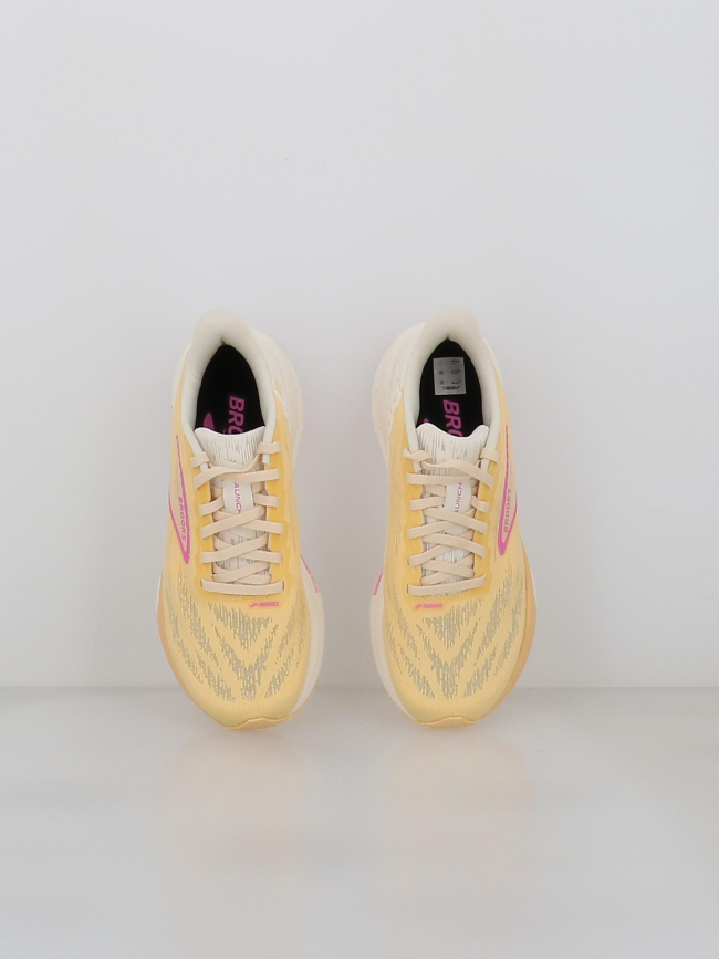 Chaussures de running launch 11 orange femme - Brooks