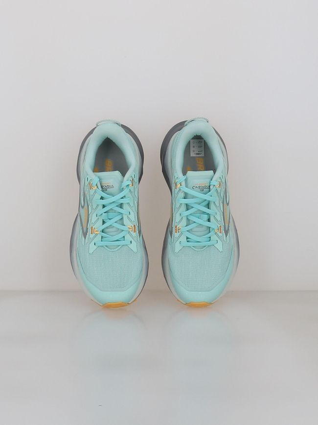 Chaussures de trail cascadia 19 bleu femme - Brooks